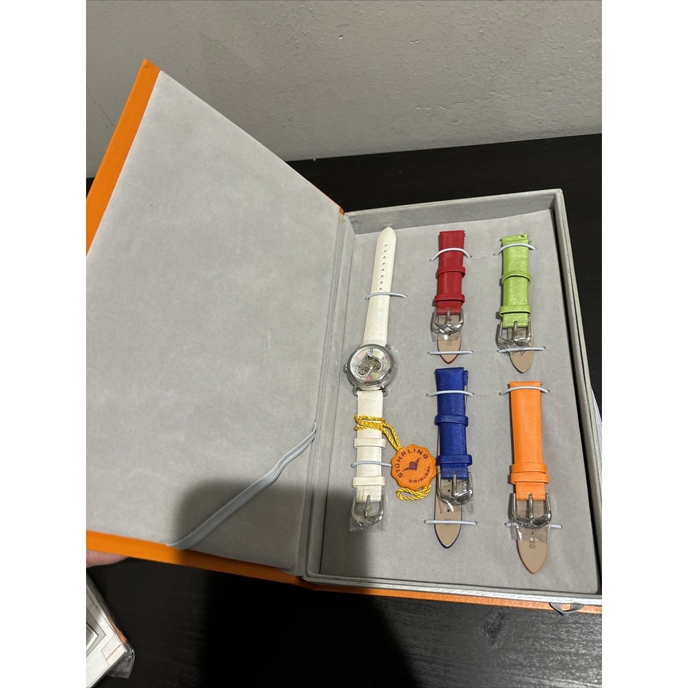 STUHRLING Amour 109SW2 Automatic 35mm Fashion Colorful Heart Watch New Gift - Picture 5 of 8